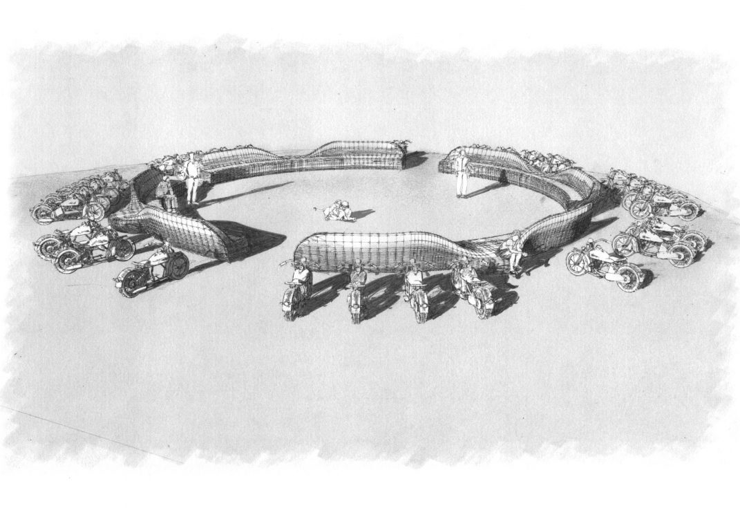 Illustration of the new structure at West Bay