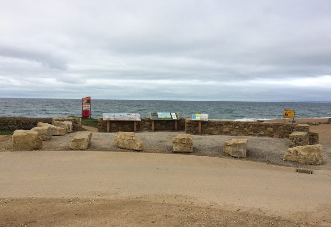 Hive Beach after site has been decluttered
